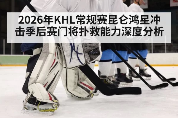 hockey goaltender crease close up